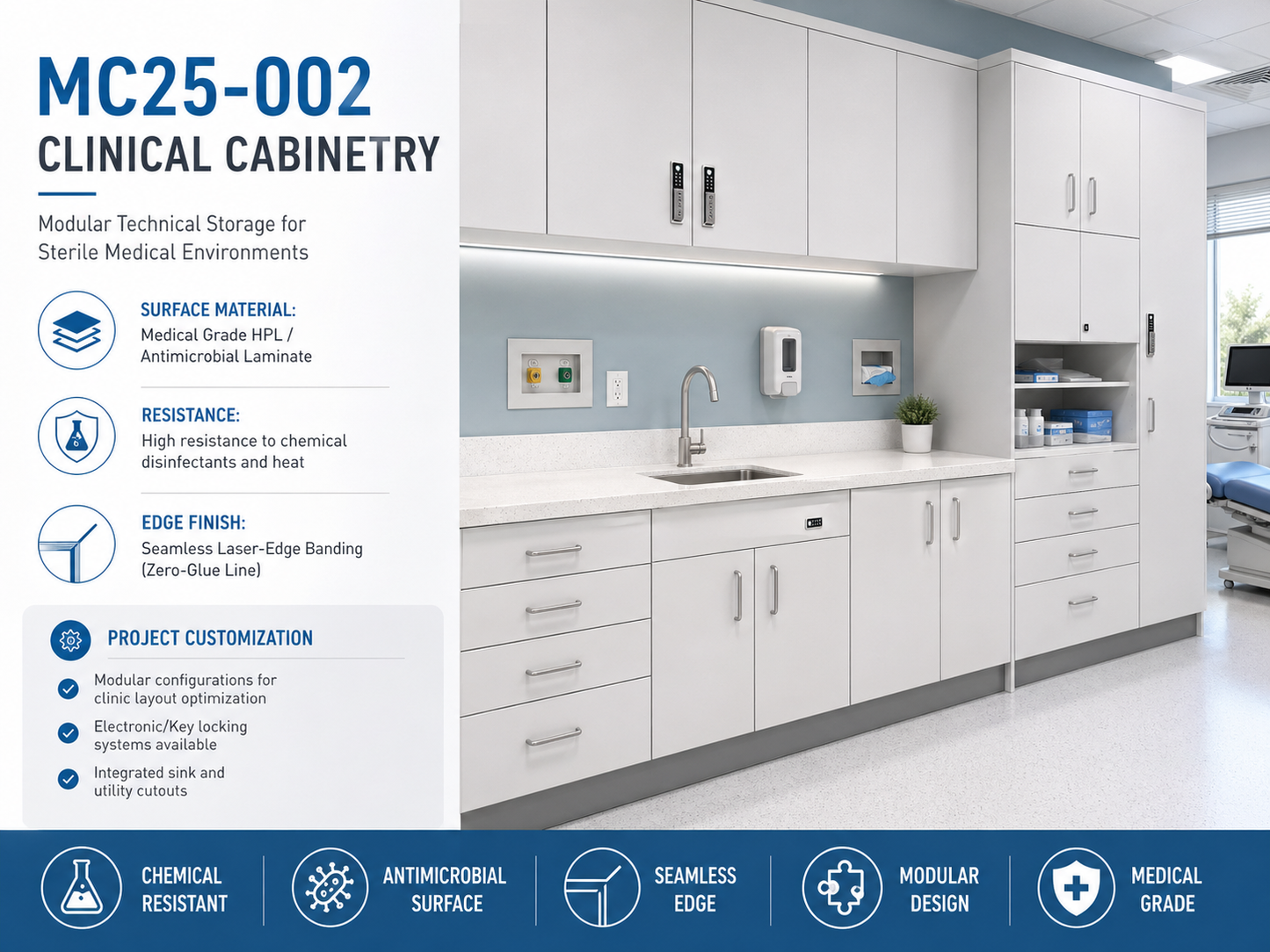 MC25-002 Clinical Cabinetry
