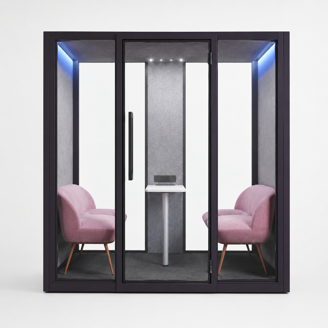 Acoustic Meeting Pod / Privacy Booth for Hospitality & Co-working Projects