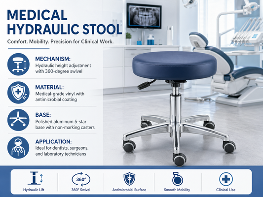 MC25-004 Ergonomic Technical Medical Stool
